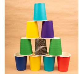 Стаканы бумажные, крышки