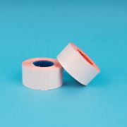 Этикет-лента 26*16 Tovel прямоугольная красная 10/160