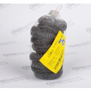 Губка металлическая 1/10шт в сетке/120