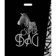 Пакет с прорубной ручкой ПВД 50*60см (120мкм) в ассортименте 25/300