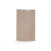 Пакет бумажный 35*20+10см универсальный полоска крафт 1/50