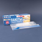 Пакеты для замораживания 18*18 Paterra слайдер, 20шт