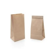 Пакет бумажный без ручек 12+8*24 1/1000