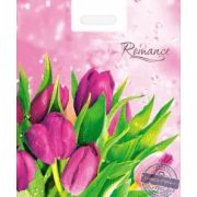 Пакет с прорубной ручкой ПВД 41*51см (80мкм) в ассортименте 25/500