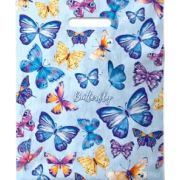 Пакет с прорубной ручкой ПВД 31*40см (60мкм) в ассортименте 50/500