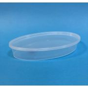 Банка эллипс 500мл с крышкой 1/250   овальное
