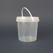 Ведро круглое 1л с крышкой 1/150/300