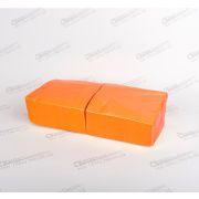 Салфетка 200л оранжевая 33*33см, 2сл, 1/9