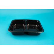 Лоток 187*137*37 1/320 черный 2 секции