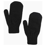 Варежки полушерсть двойные 10/100