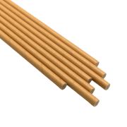 Трубочка бумажная 6*200мм 1/250/16 крафт