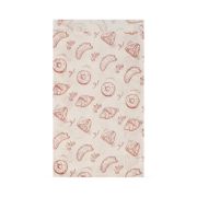 Пакет бумажный 25*14+6см выпечка жиростойкий белый 1/100/2500