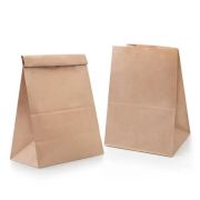 Пакет бумажный без ручек 26+15*34 1/450 70гр